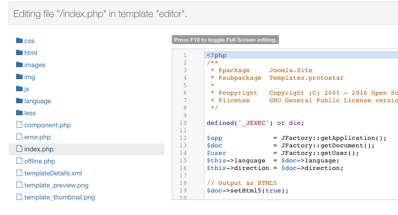 Simplifying Joomla Content Editing Part 1