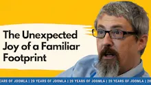 20 years of joomla - the unexpected joy