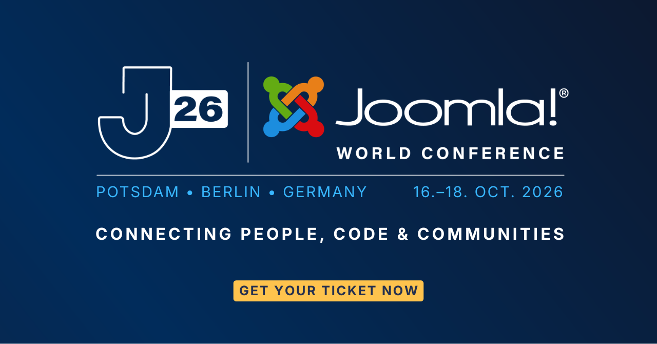 Joomla World Conference details