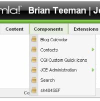 component menu