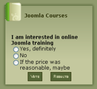 joomla poll