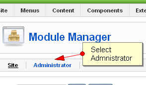 administrator module